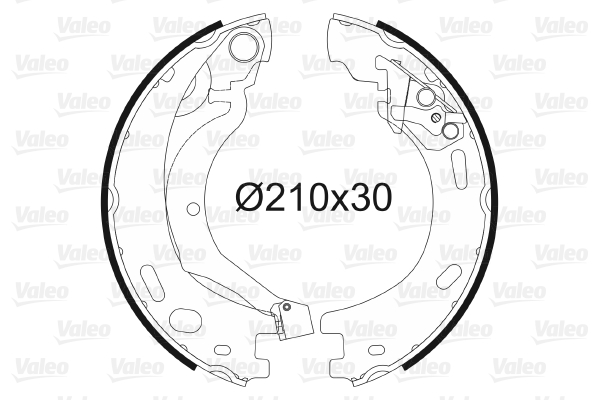 Remschoen set Valeo 564199