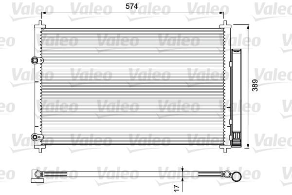 Airco condensor Valeo 814392