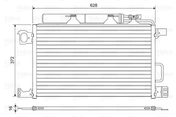 Airco condensor Valeo 818200