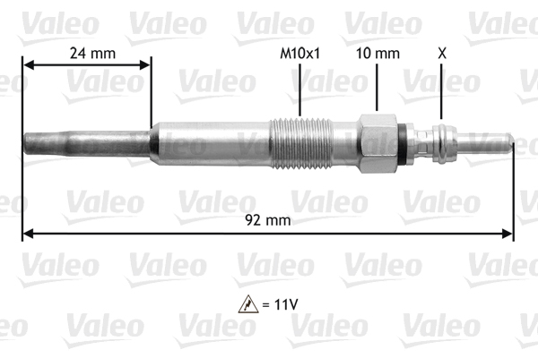 Valeo Gloeibougie 345104