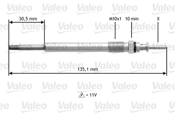 Valeo Gloeibougie 345112