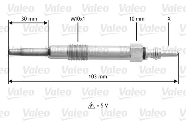 Valeo Gloeibougie 345115