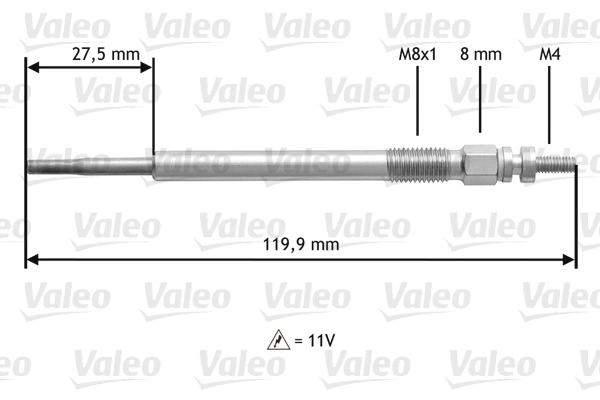 Valeo Gloeibougie 345123