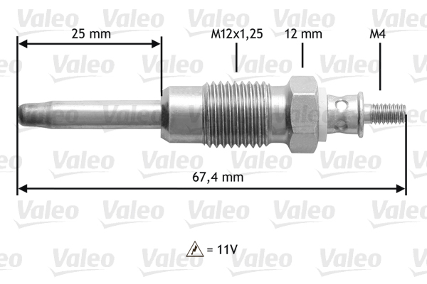 Valeo Gloeibougie 345124