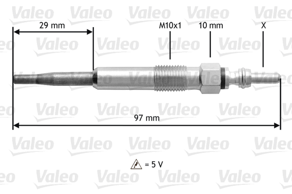 Valeo Gloeibougie 345125