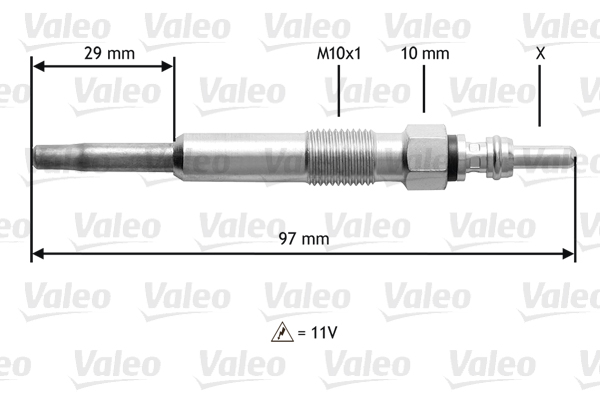 Valeo Gloeibougie 345130