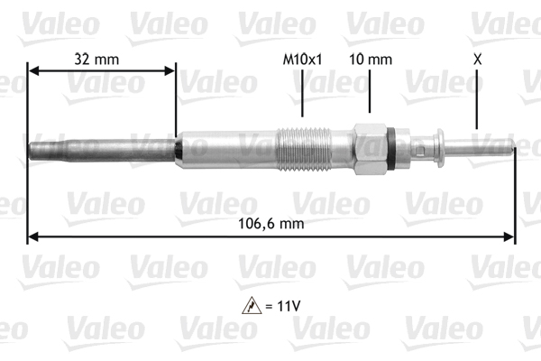 Valeo Gloeibougie 345132