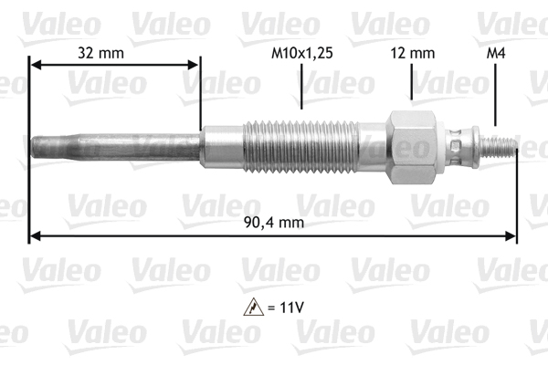 Valeo Gloeibougie 345141