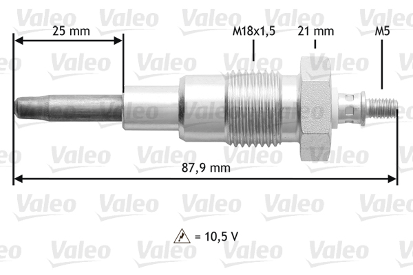 Valeo Gloeibougie 345167