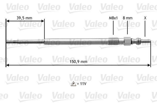 Valeo Gloeibougie 345174