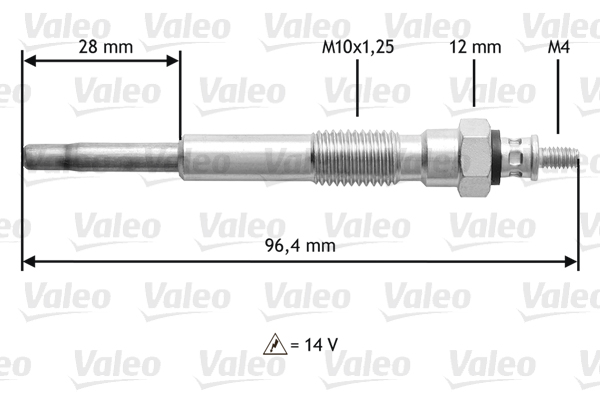 Valeo Gloeibougie 345193