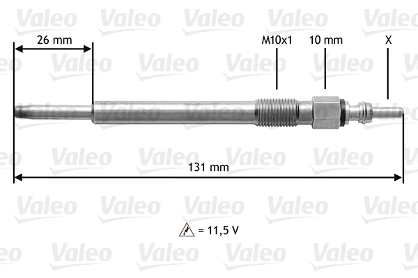 Valeo Gloeibougie 345202