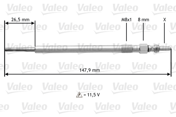 Valeo Gloeibougie 345204