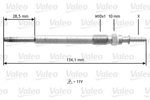 Gloeibougie Valeo 345208