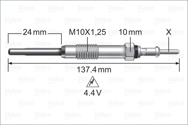 Gloeibougie Valeo 345226