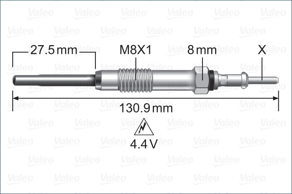 Gloeibougie Valeo 345229