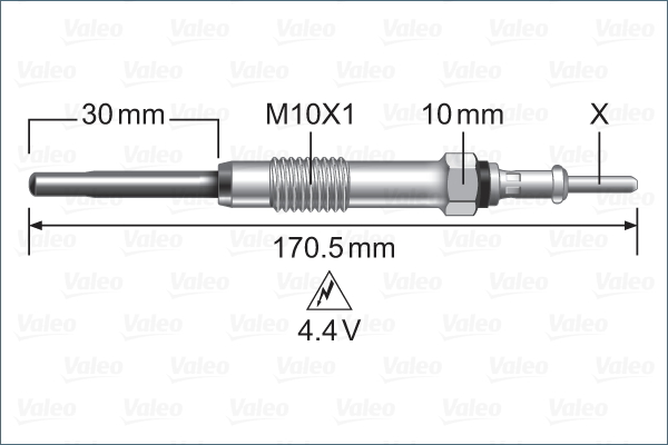 Gloeibougie Valeo 345247