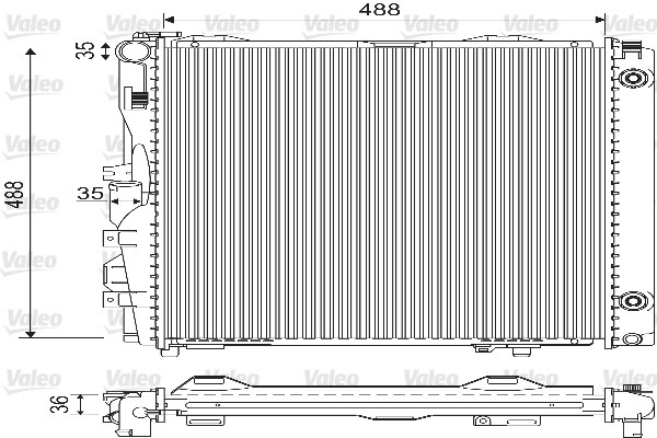 Radiateur Valeo 733134