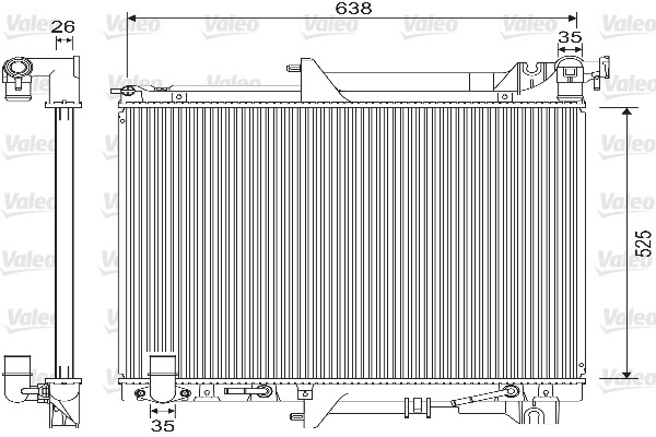 Radiateur Valeo 733146