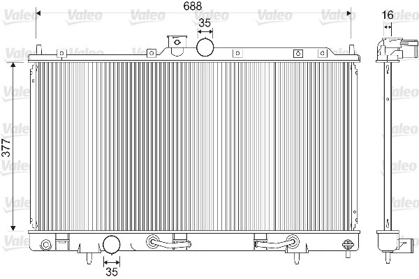 Radiateur Valeo 733280