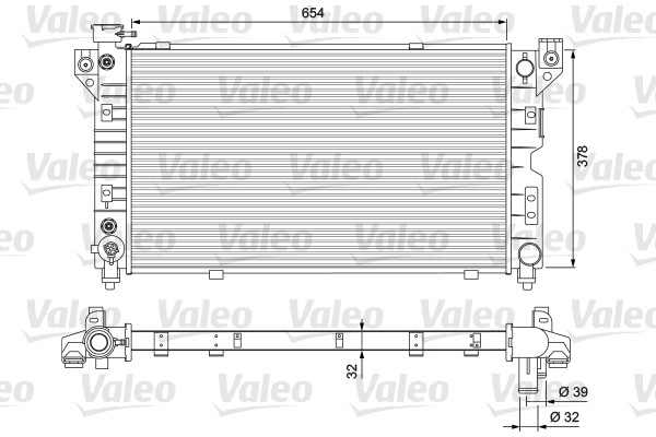 Radiateur Valeo 231723