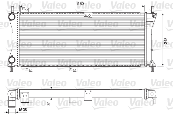Radiateur Valeo 232792