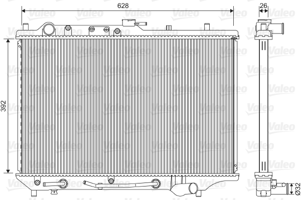 Radiateur Valeo 701550