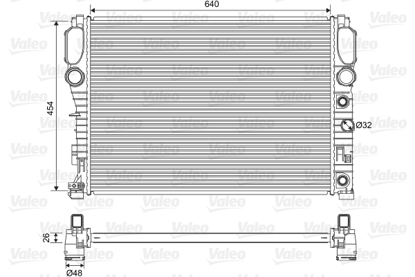 Radiateur Valeo 701575