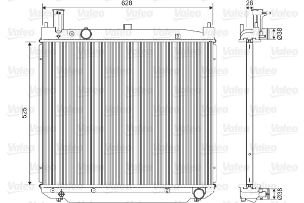 Radiateur Valeo 701591