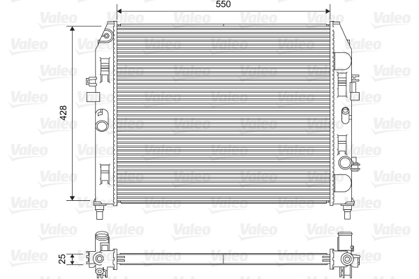 Radiateur Valeo 701612