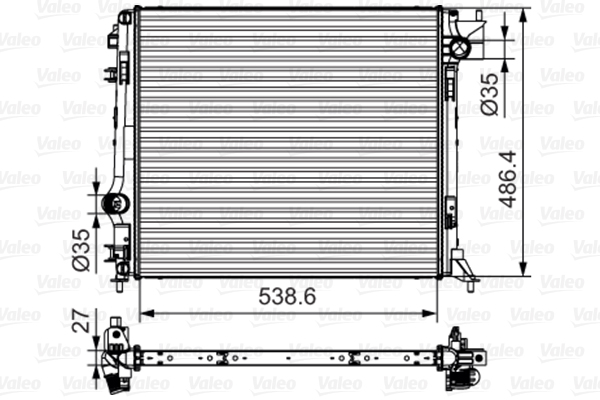 Radiateur Valeo 701641