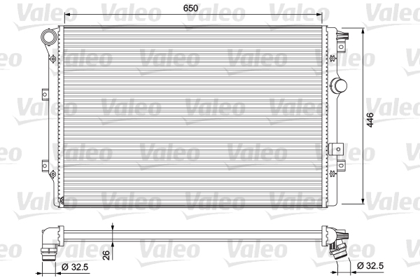 Radiateur Valeo 701728