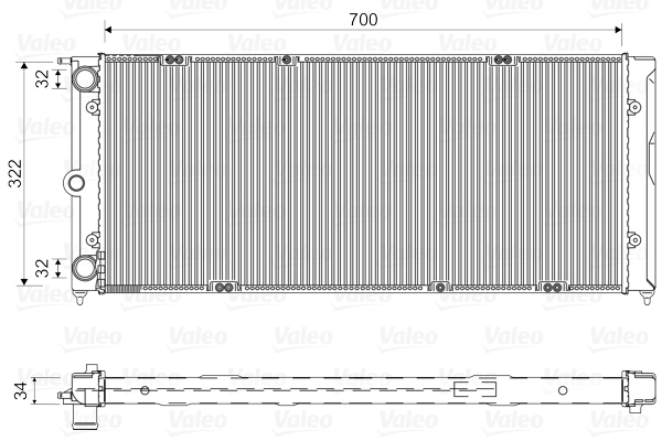 Radiateur Valeo 730485