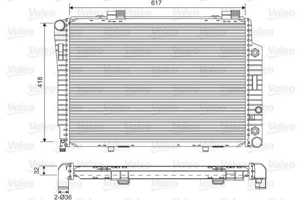 Valeo Radiateur 731805