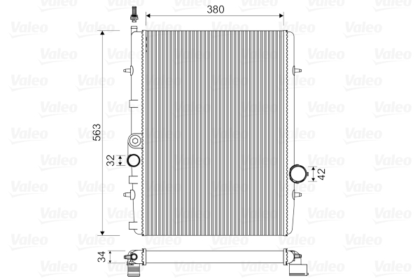 Radiateur Valeo 732906