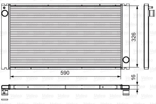 Radiateur Valeo 735481