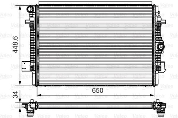 Radiateur Valeo 735622