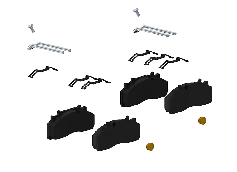 Remblokset Wabco 12999737VT