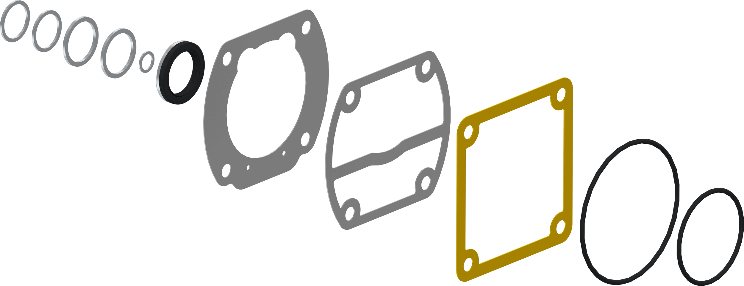 Luchtcompressor Wabco 4110410012
