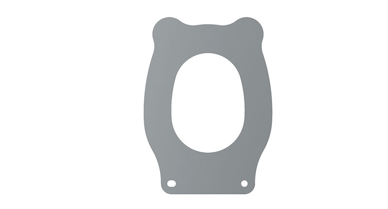 Wabco Klepplaat luchtcompressor 4110410514