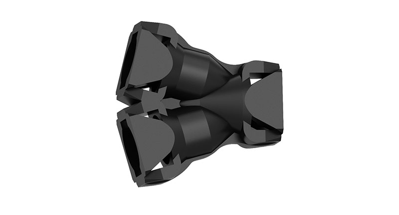 Wabco Verbindings-/Verdelerstuk, persluchttechniek 8934008674