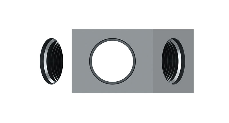 Wabco Verbindingsklem, persluchtleiding 8935500464