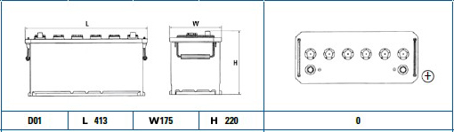 Exide Accu EG1008