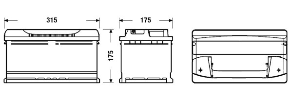 Exide Accu EB802