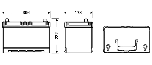 Exide Accu EB954