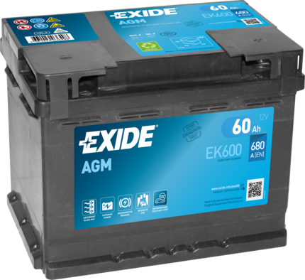 Accu Exide EK600