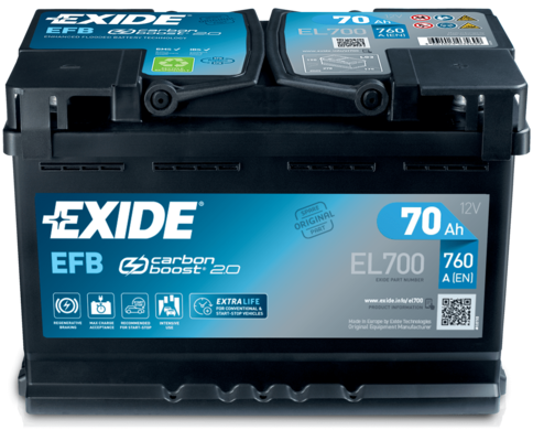 Accu Exide EL700