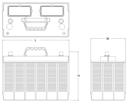 Exide Accu EG110B