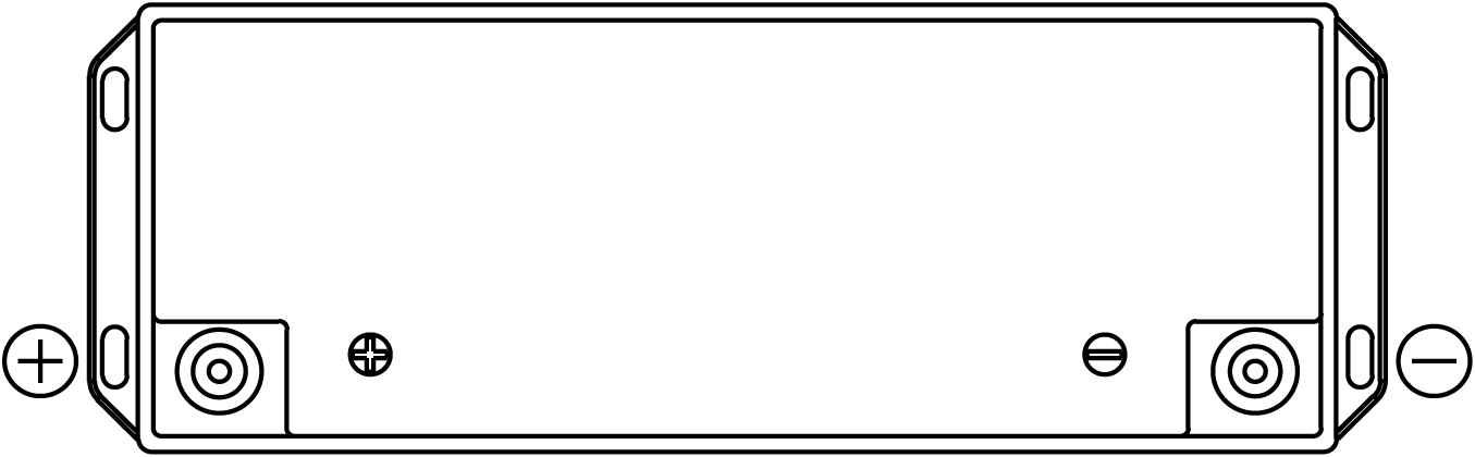 Exide Accu / Batterij EV2500S