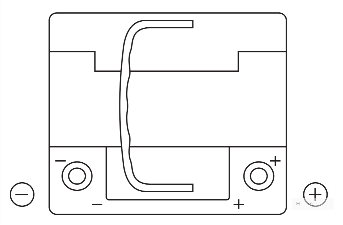 Exide Accu / Batterij EK500